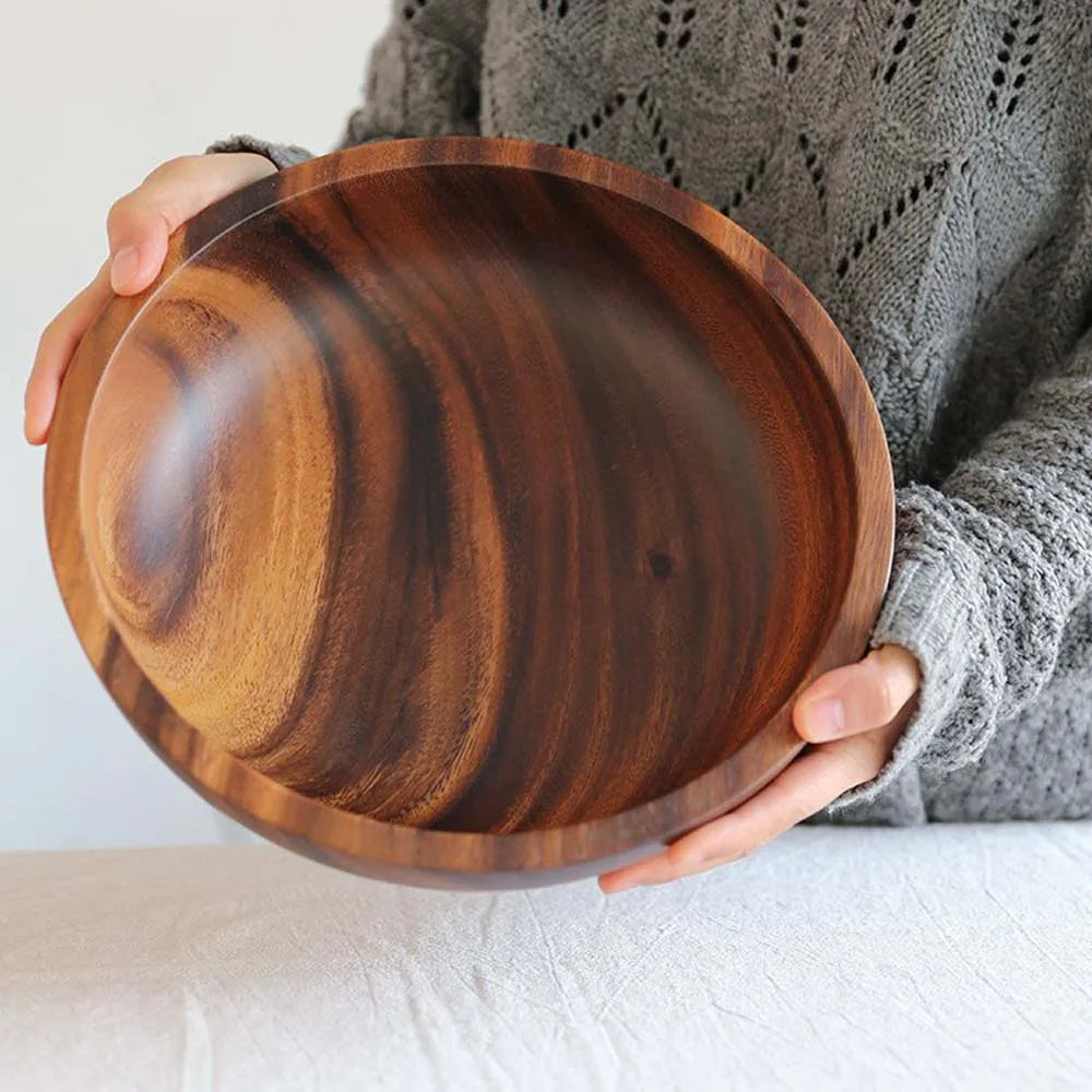 Acacia Wooden Salad Bowl