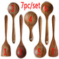 Teak Wood Cooking Utensil Set