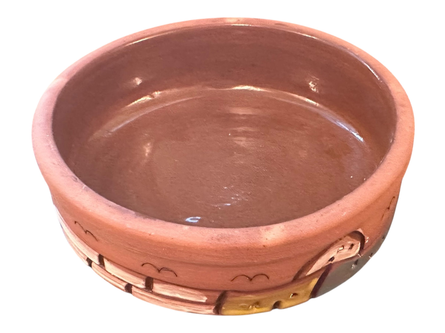 Set of 4 Hand-Painted Pottery Tagines — Assorted Sizes & Patterns