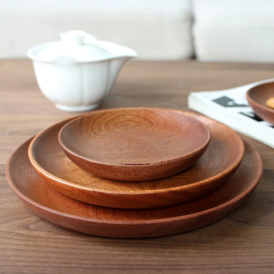 Wooden Dinner Plates