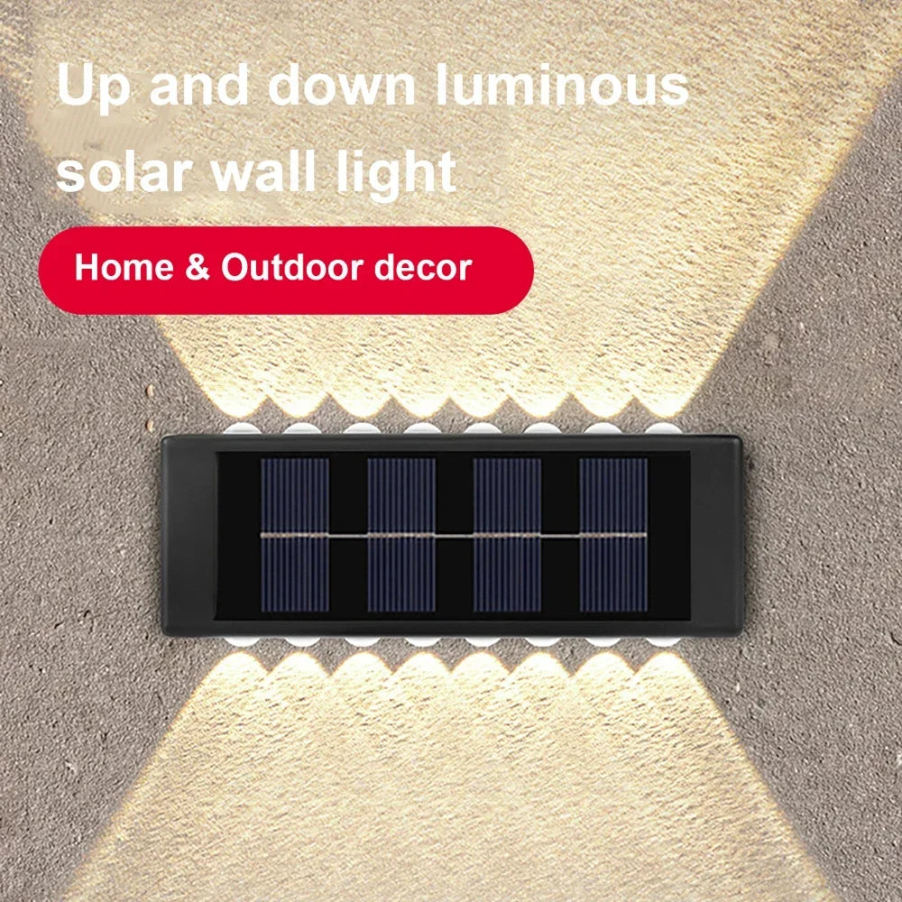 Outdoor Solar Wall Lamp