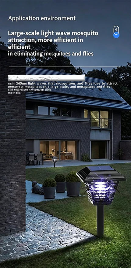 Solar Mosquito Control Garden Light