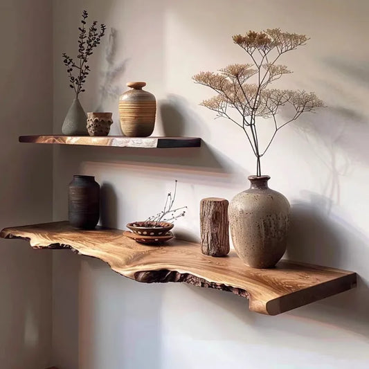 Modern Wooden Floating Shelf