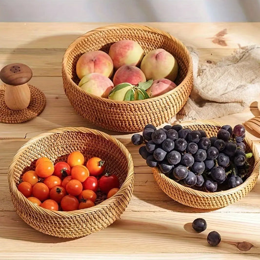 Handwoven Storage Basket Set
