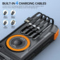 Solar Power Bank with Hand Crank