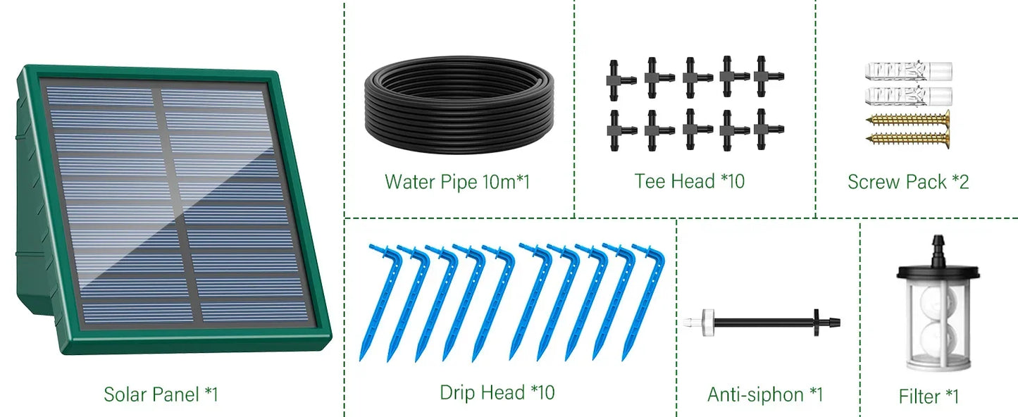 Solar Automatic Watering System