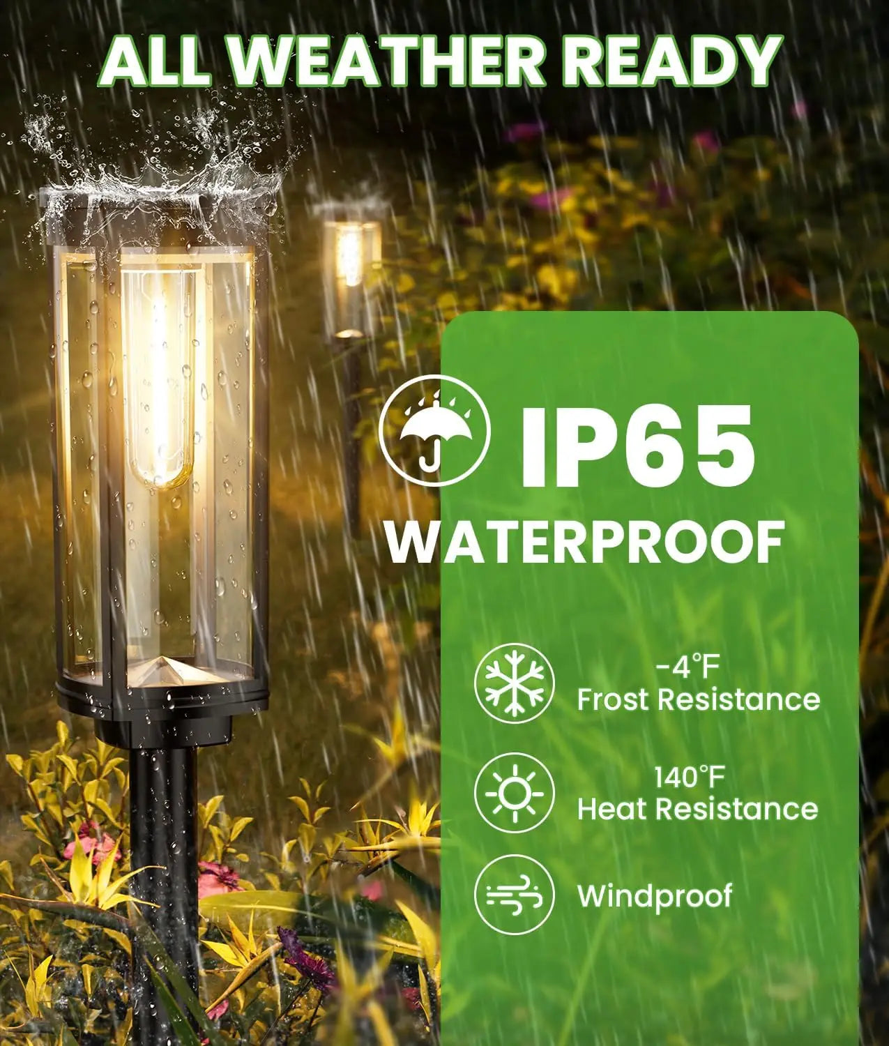 Solar Pathway Lights – Set of 8