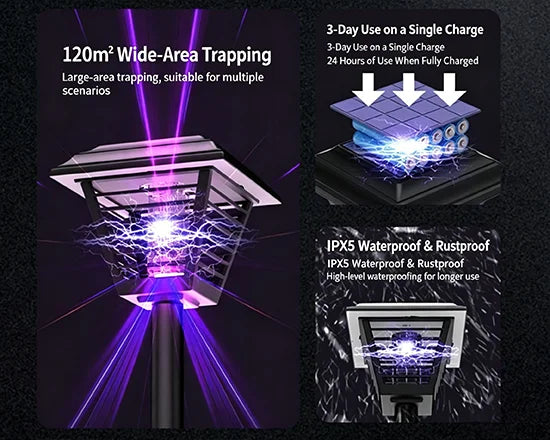 Solar Mosquito Control Garden Light