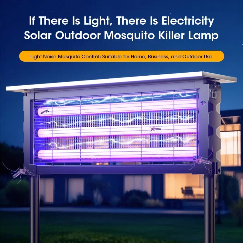 Solar Outdoor Insect Control Lantern outdoor view