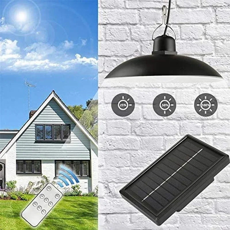 Solar Pendant Garden Light