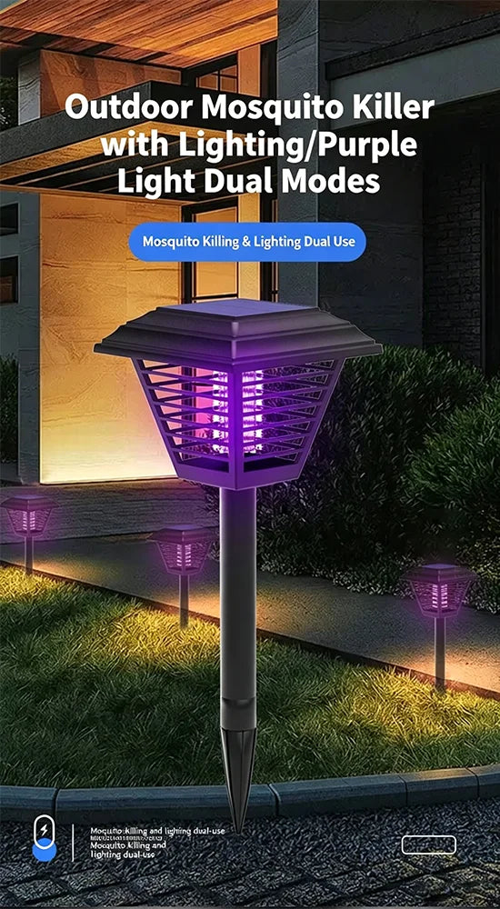 Solar Mosquito Control Garden Light