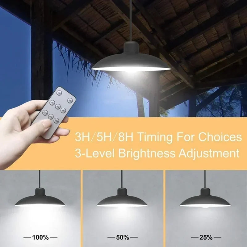 Solar Pendant Garden Light
