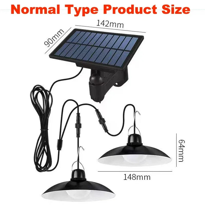 Solar Pendant Garden Light