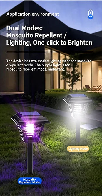 Solar Mosquito Control Garden Light