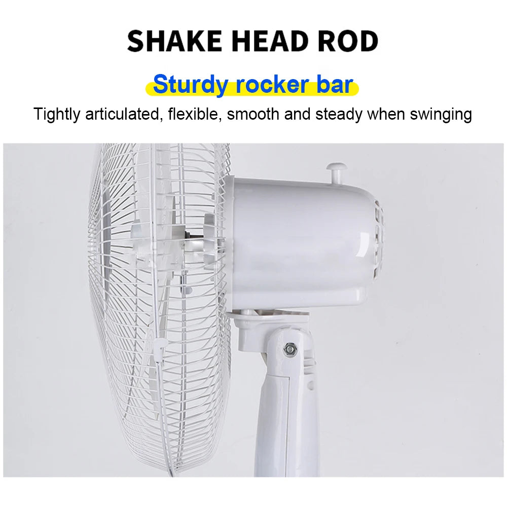 Solar Powered Floor Fan