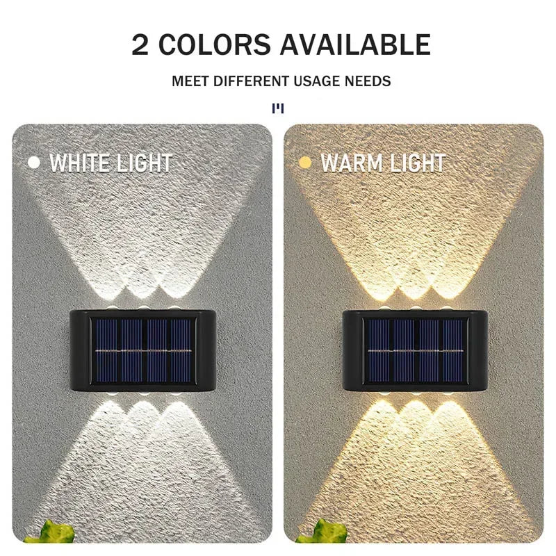 Outdoor Solar Wall Lamp