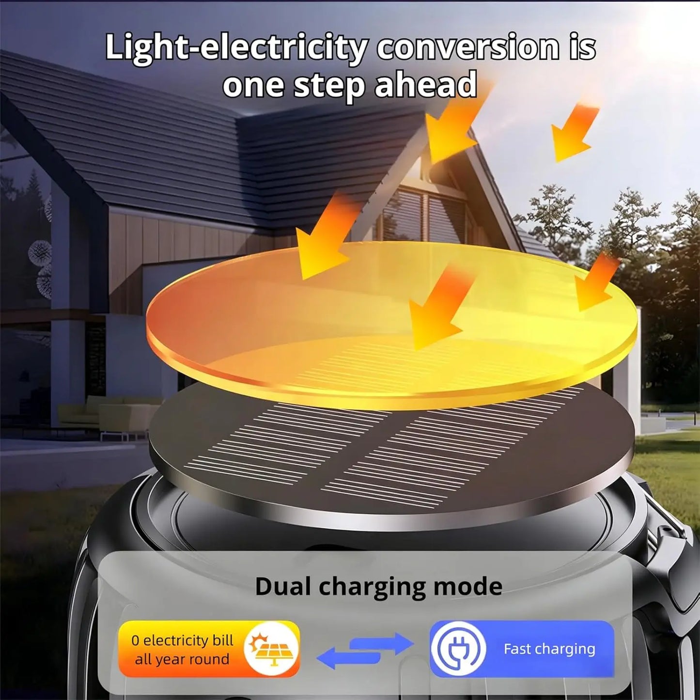 Solar Camping Bug Zapper Lantern