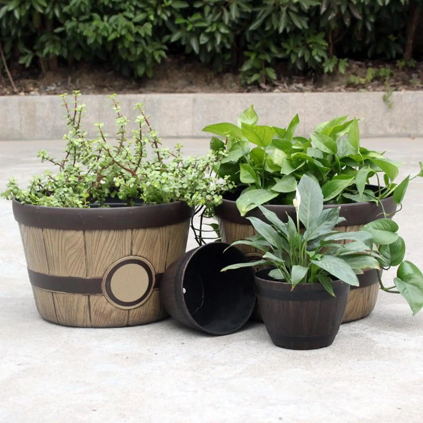 Garden Barrel Planter