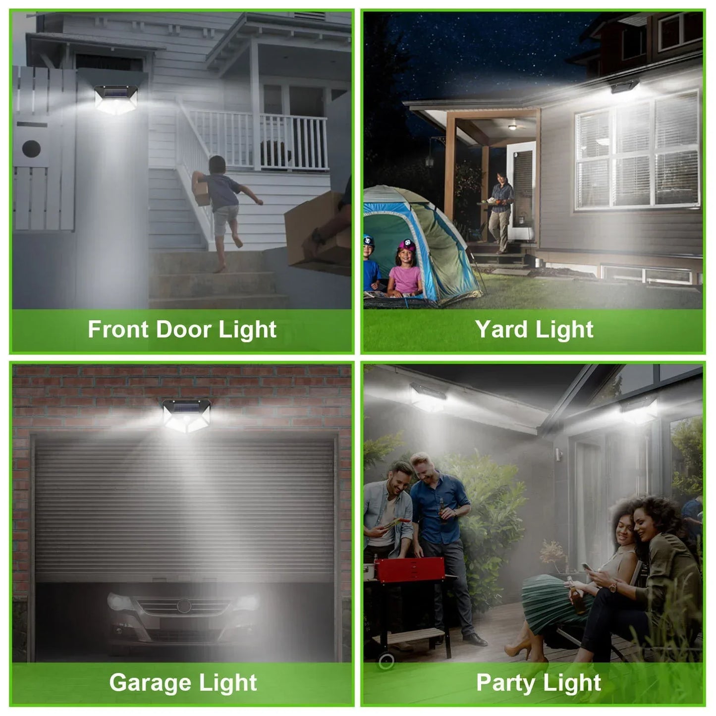 Solar Motion Security Light 100 LED