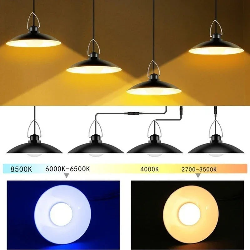 Solar Pendant Garden Light