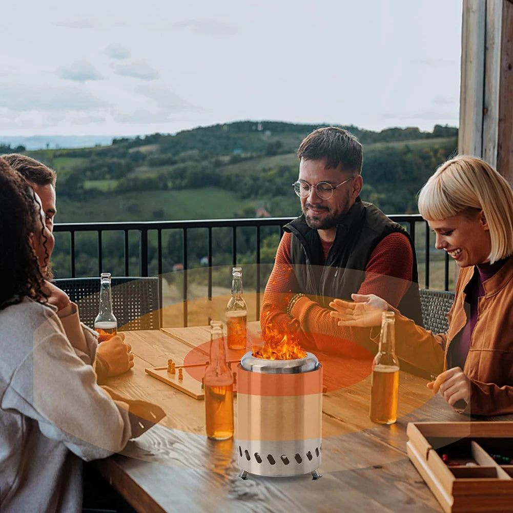Smokeless Tabletop Fire Pit