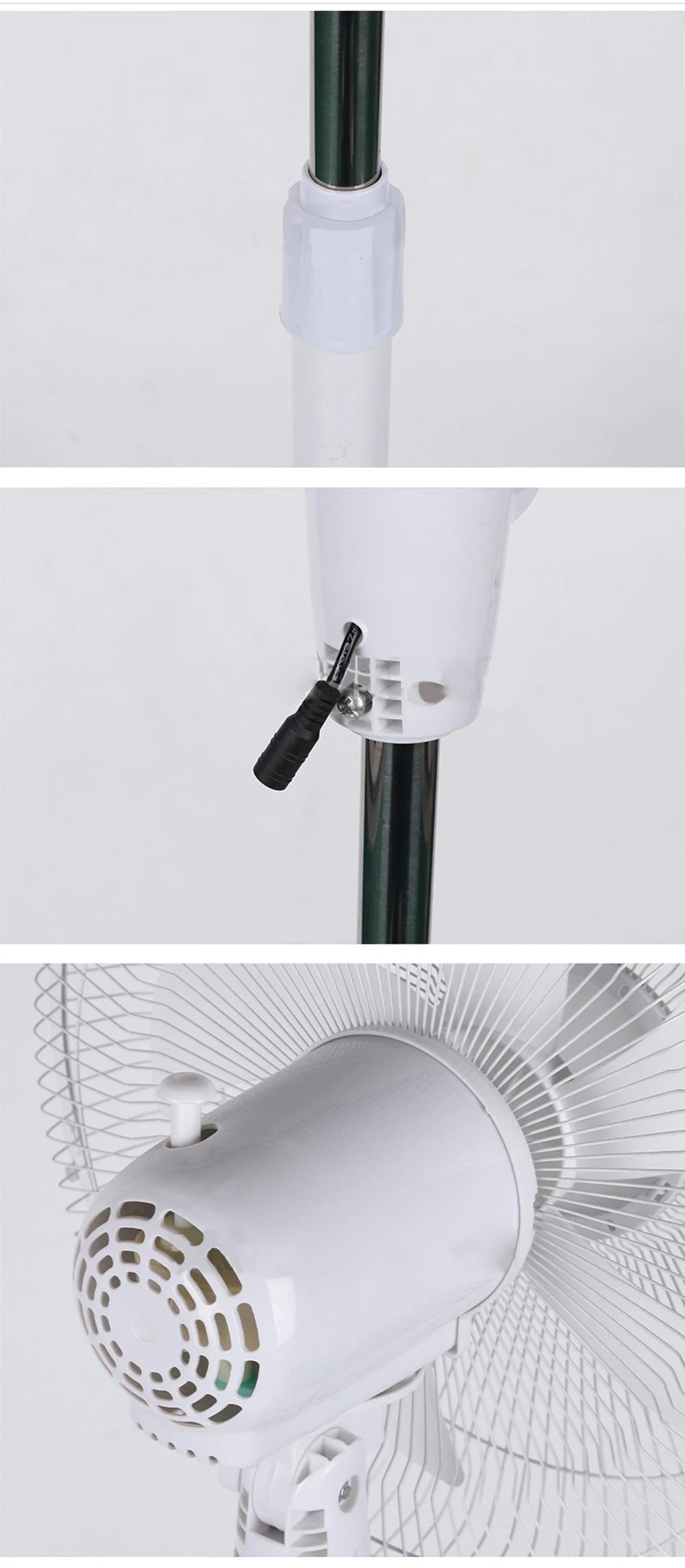 Solar Powered Floor Fan