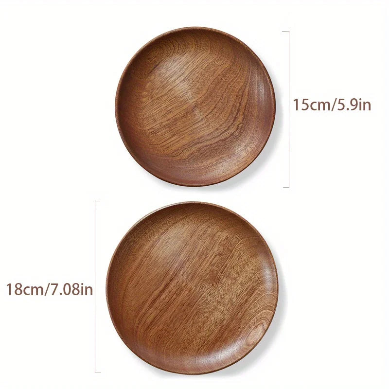 Wooden Dinner Plates