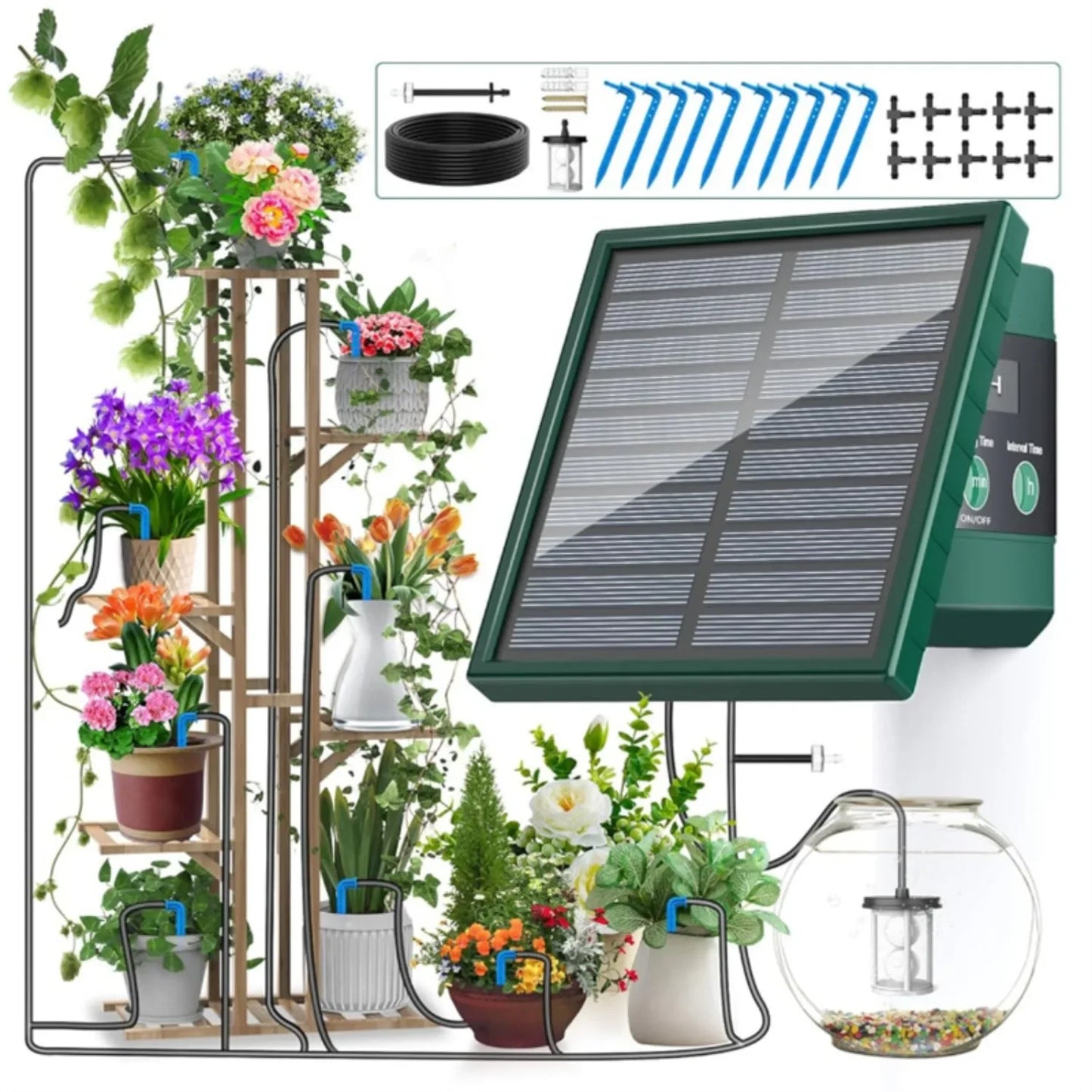 Solar Automatic Watering System