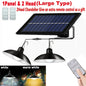 Solar Pendant Garden Light