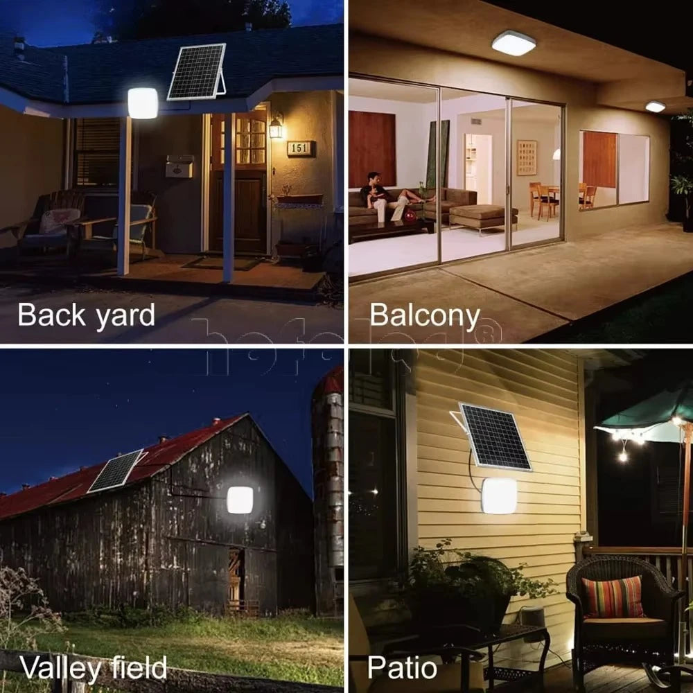 Solar LED Ceiling Light System