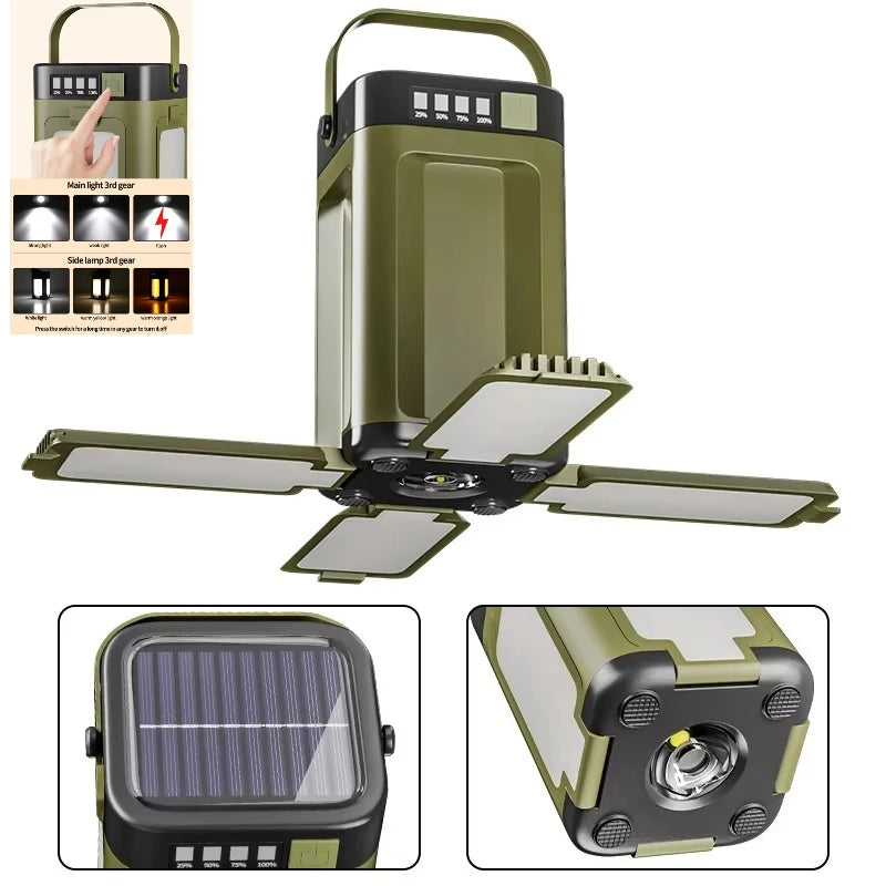 Foldable Solar Camping Lantern