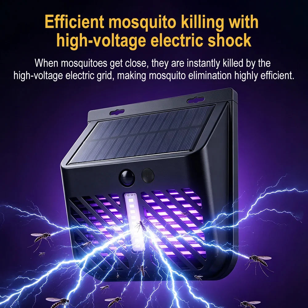 SolarGuard Motion Sensor Mosquito Light outdoor view