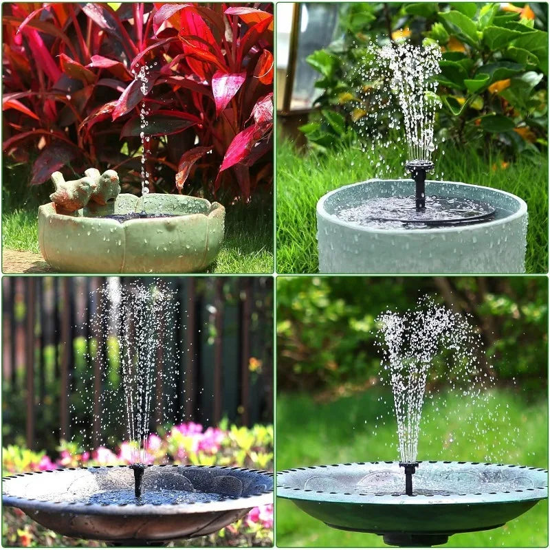 Solar garden fountain pump 2.5W