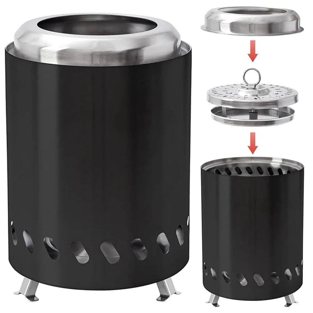 Smokeless Tabletop Fire Pit